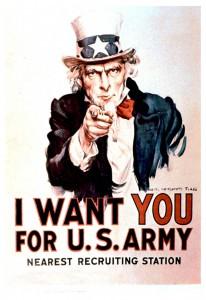 1940 Uncle Sam I want You