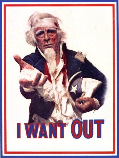1970 Uncle Sam I want Out