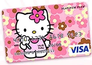 Hello Kitty credit card attacked