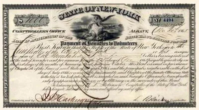 municipal bond certificate