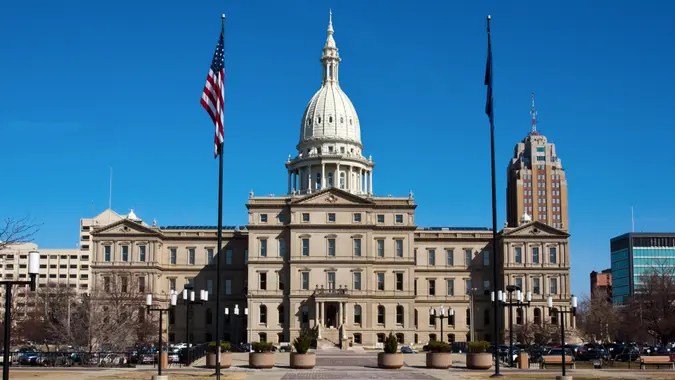 Michigan State Capitol Building.
