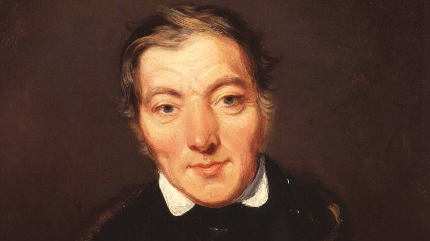 Robert Owen, by William Henry Brooke (died 1860), given to the National Portrait Gallery, London in 1893.