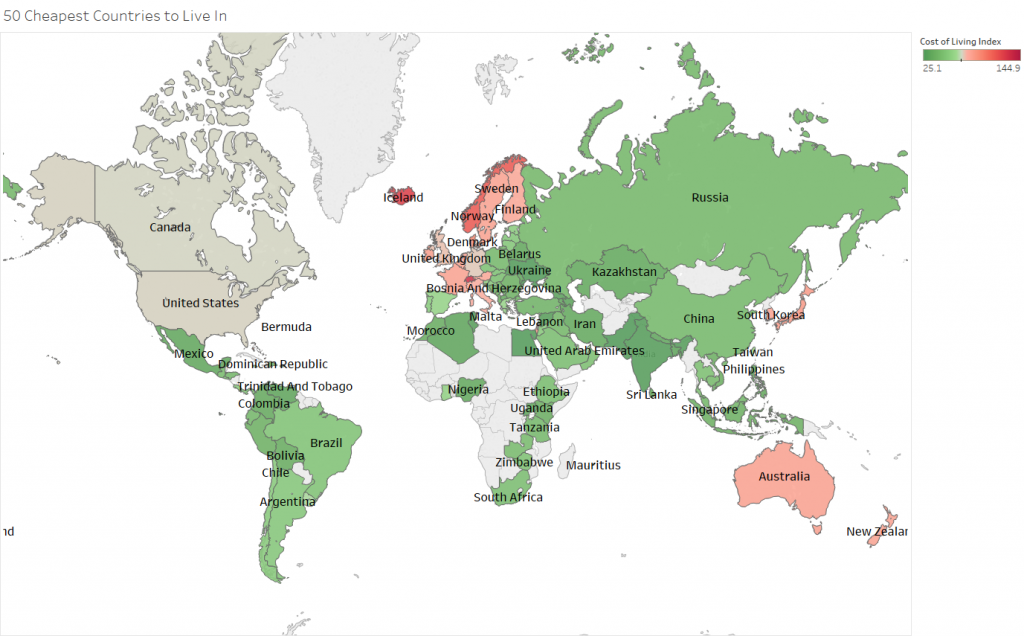 What Can $1 USD Buy in Other Countries? (Infographic) | GOBankingRates