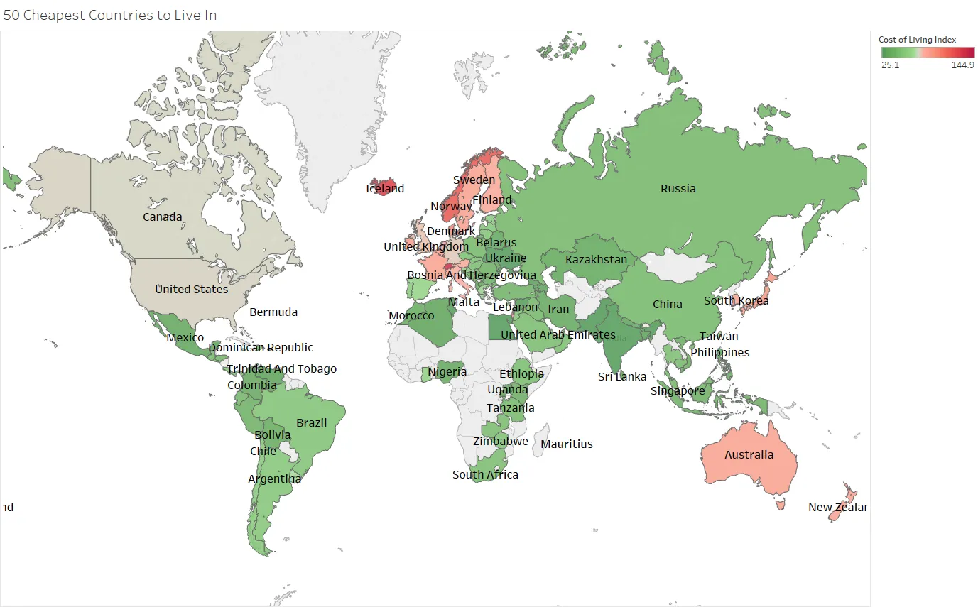 What can $1 buy around the world?