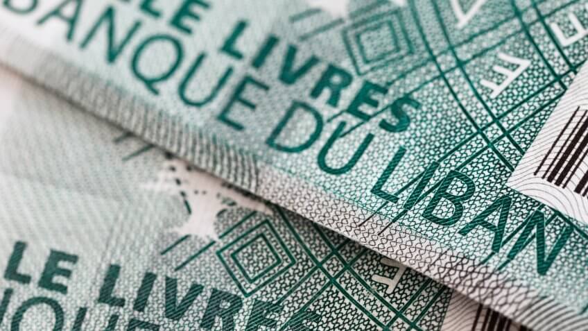 Lebanese Currency.