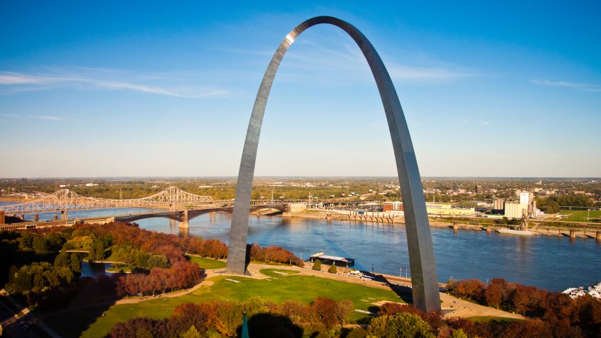 Missouri arch water bridge Missouri arch water bridge
