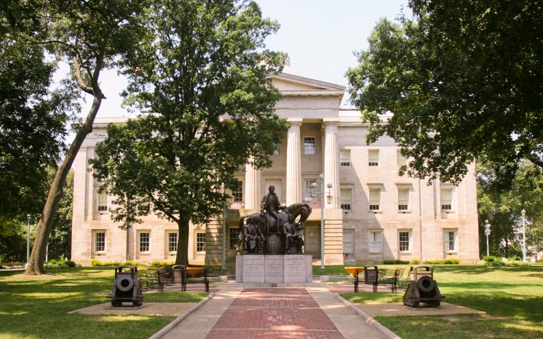 North Carolina capital building statues North Carolina capital building statues
