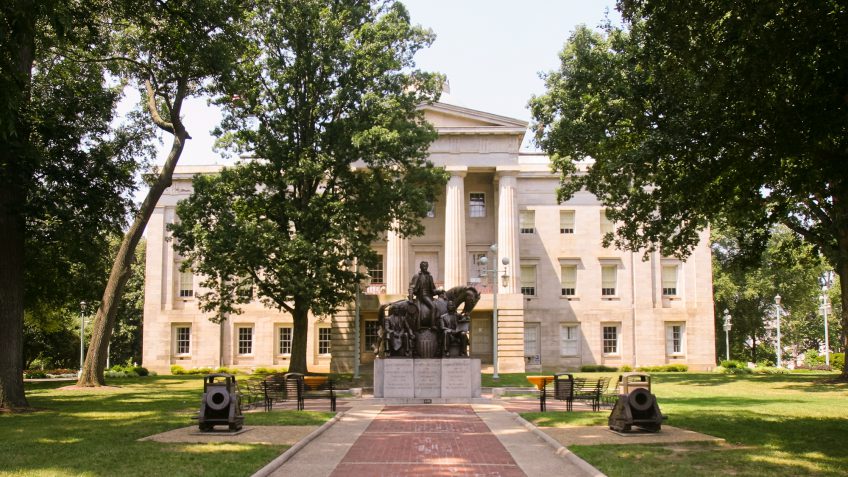 North Carolina capital building statues North Carolina capital building statues
