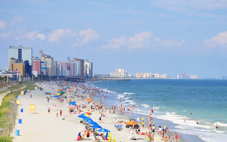 South Carolina waterfront beach South Carolina waterfront beach