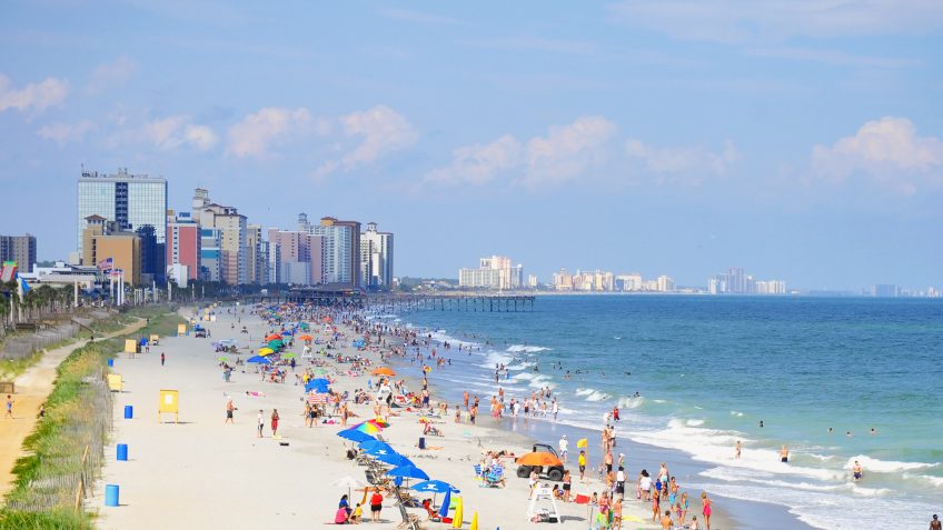 South Carolina waterfront beach South Carolina waterfront beach