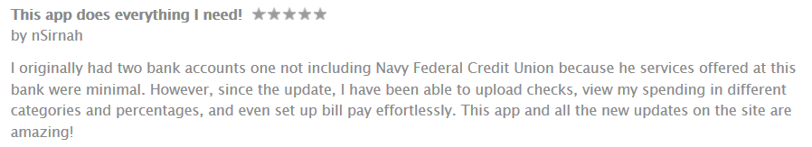 navy federal pending deposit