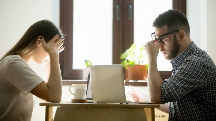 troubled couple
