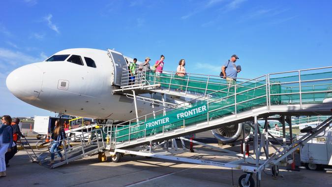 Frontier Airlines Upgrades