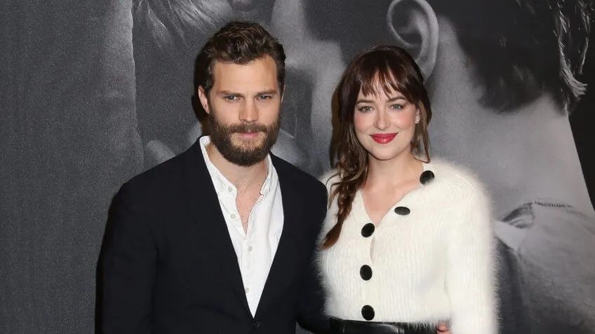 dakota johnson and Jamie Dornan