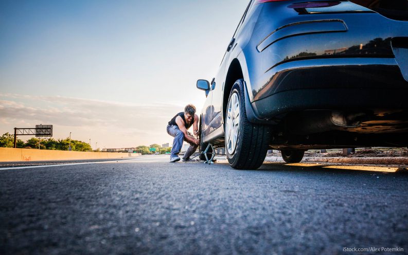 flat tire flat tire