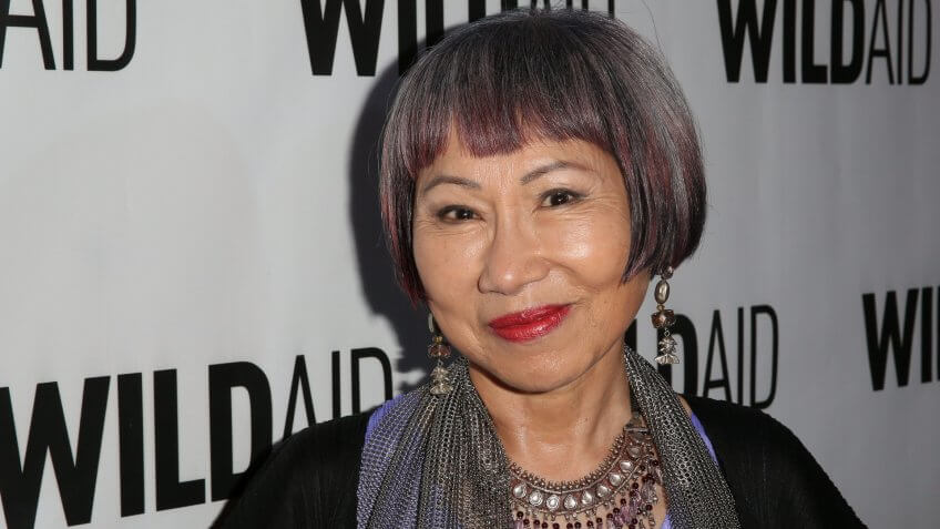 Amy Tan WildAid event, Los Angeles, America - 07 Nov 2015.
