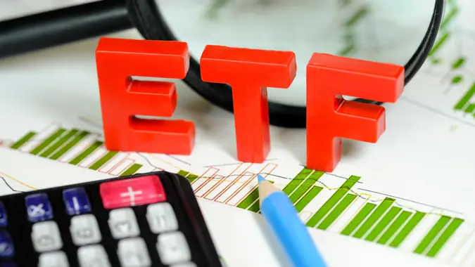 ETF block letters