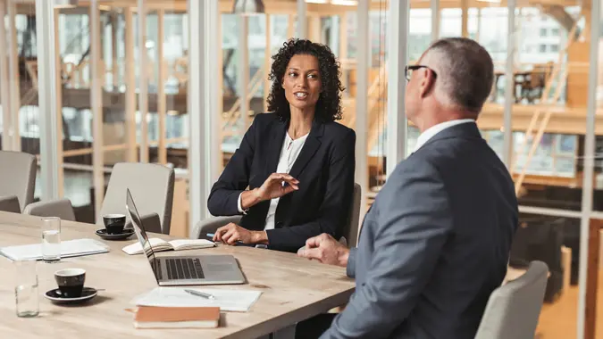 woman-executive-talking