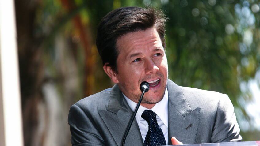Mark Wahlberg speaking
