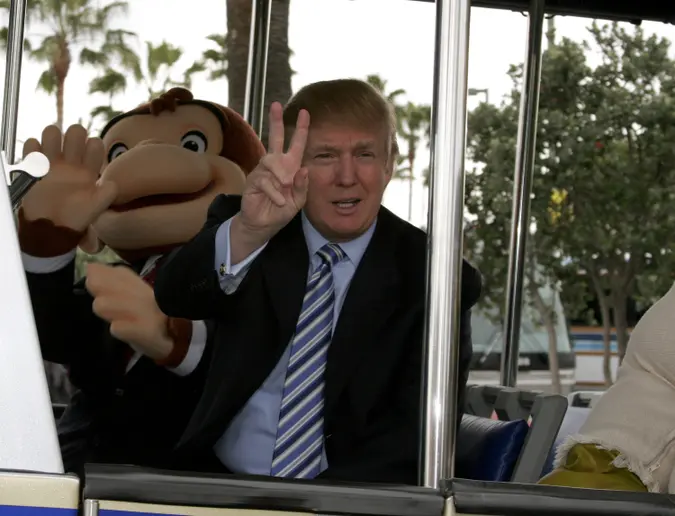 donald trump salary