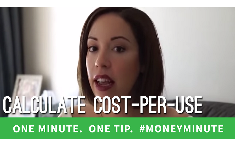 know cost per use