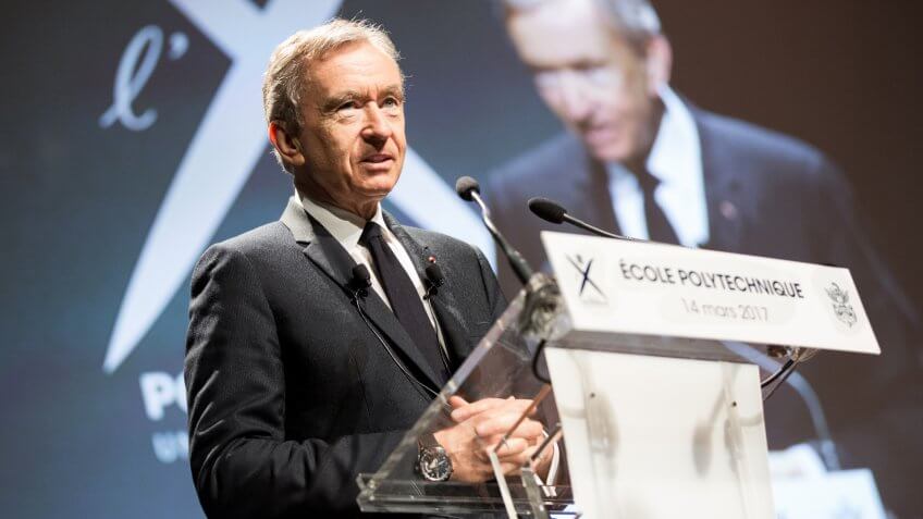 Bernard Arnault "LVMH, la construction d'un leader mondial Français".
