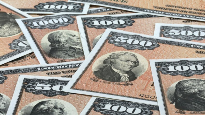 Patriot EE-series savings bonds.