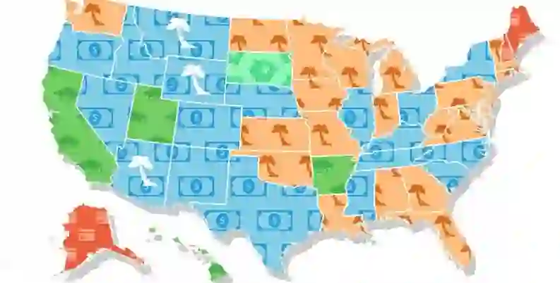 financial challenges u.s. map