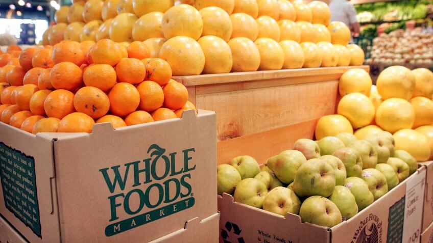 CHICAGO - MAY 04: Fresh fruit is displayed at a Whole Foods store on May 4, 2006 in Chicago, Illinois.
