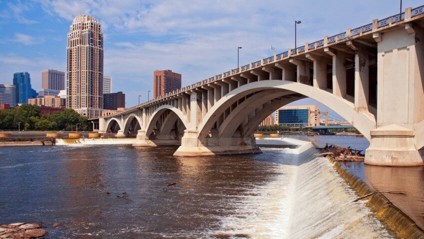 Minnesota's St. Anthony’s Falls Bridge