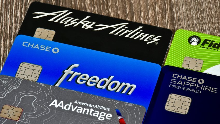 Various airlines rewards credit cards Various airlines rewards credit cards