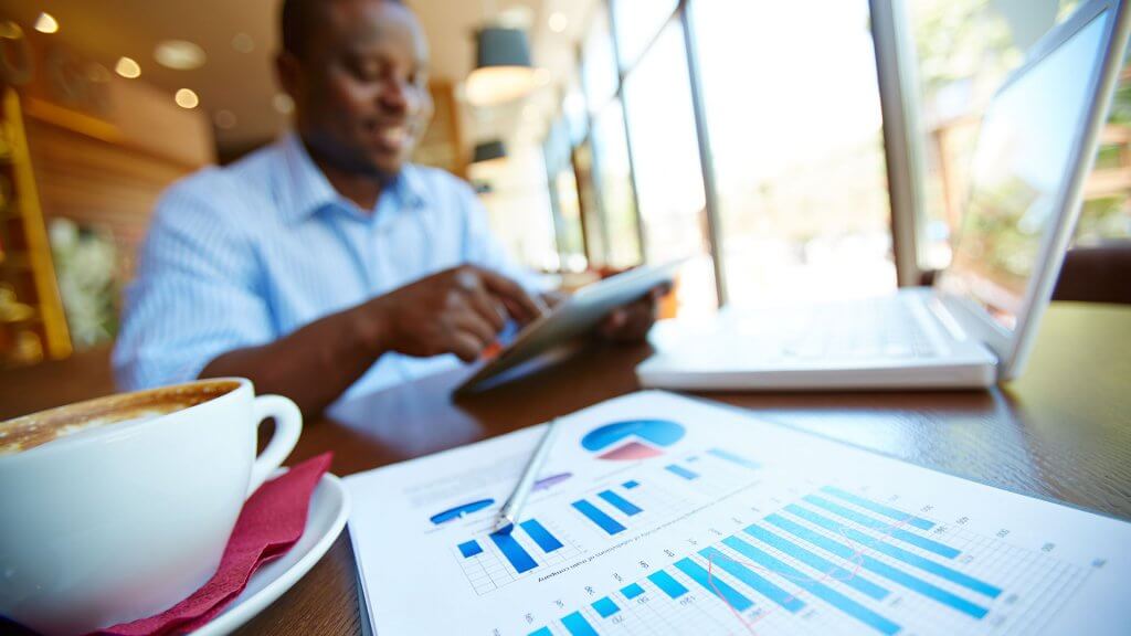 Not understanding what diversification means. man working in a coffee shop