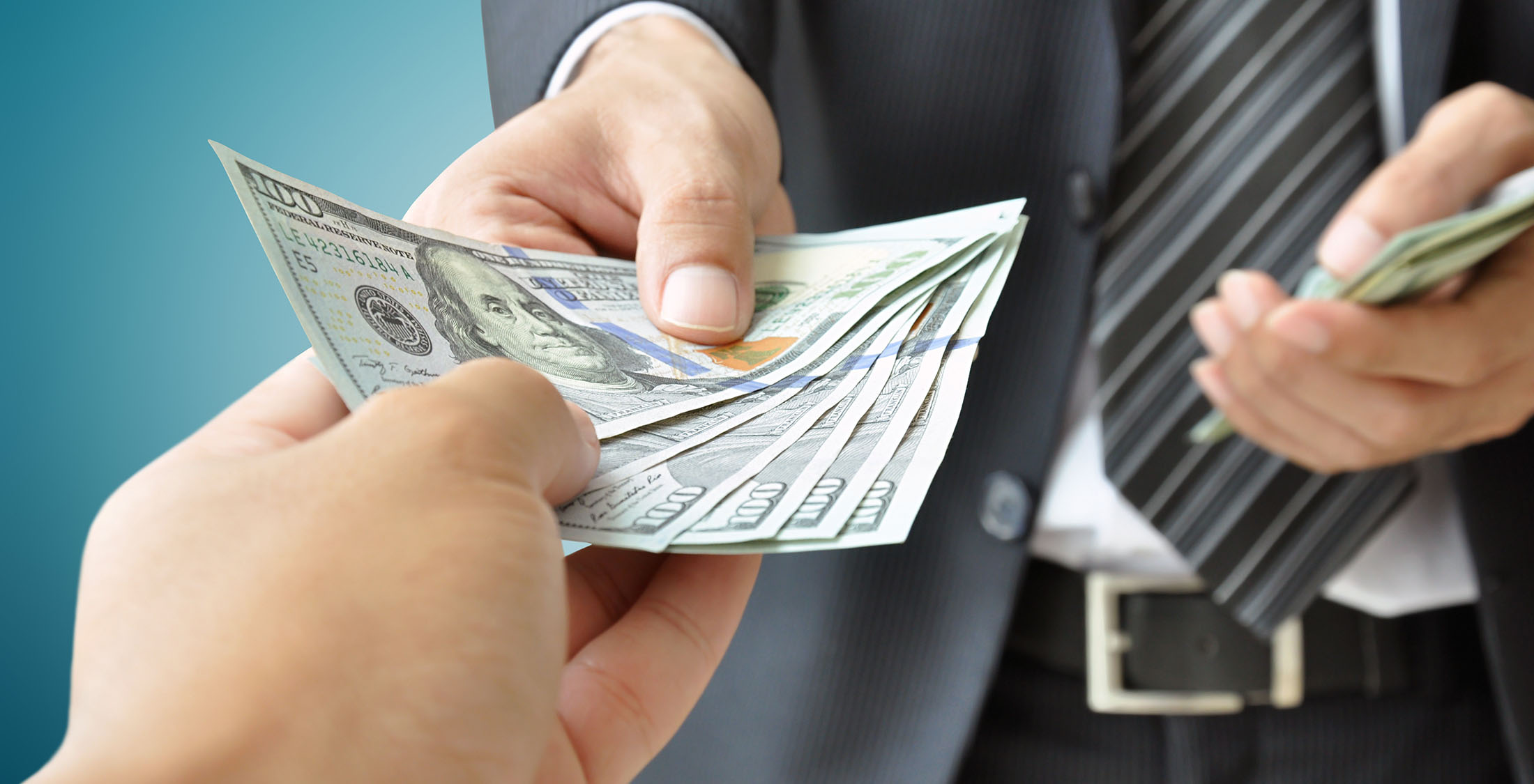 Loan from a family member or friend cash transaction between two people