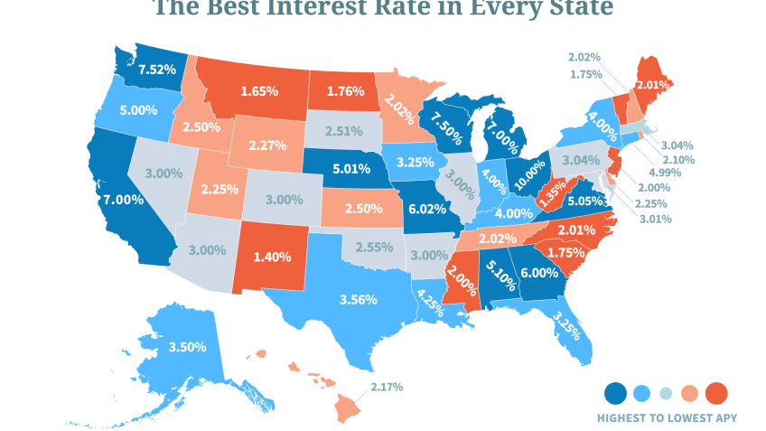 Best Interest Rate in Every State Best Interest Rate in Every State