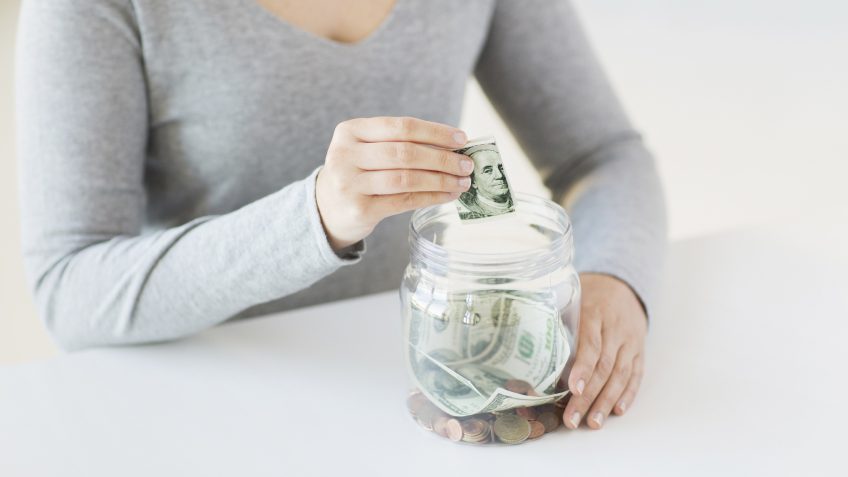 saving change