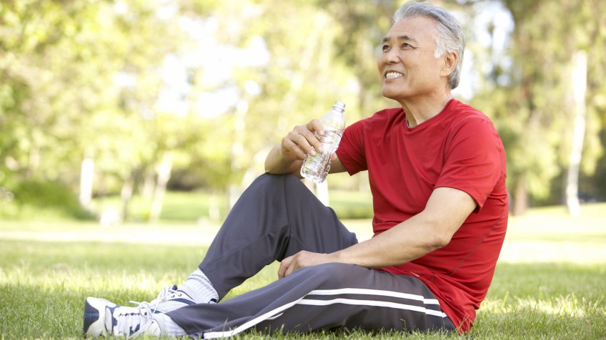 Asian, Healthy, exercise, health, healthy senior, senior