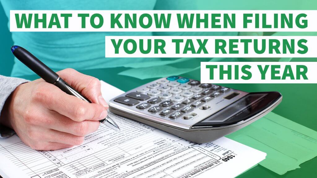 5 Things You Need To Know When Filing Your Tax Return This Year ...