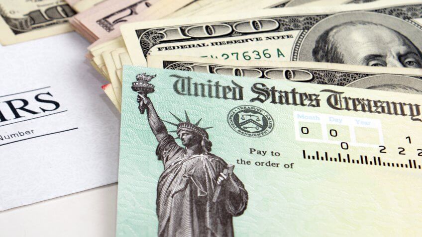 IRS-United-States-Treasury-Tax-Refund-Check