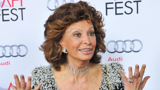 Sophia Loren served in jail for tax evasion