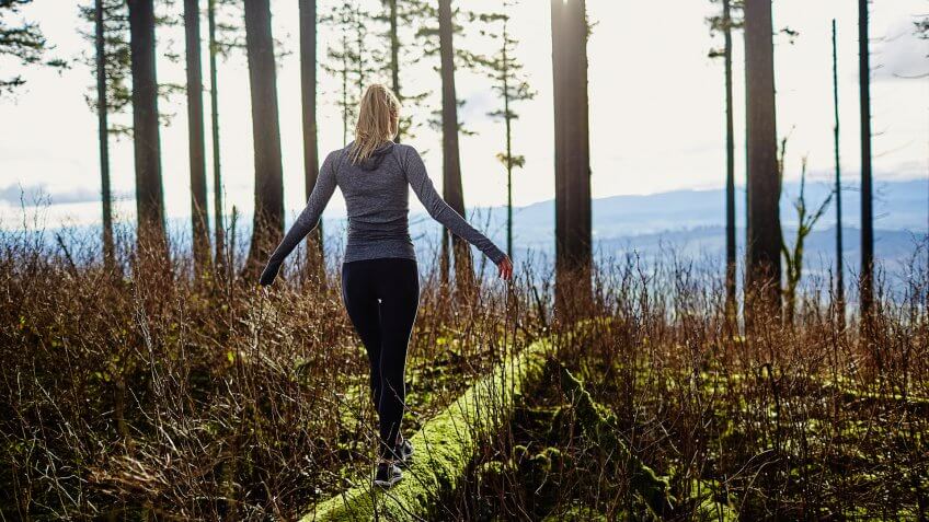 Forest, Walking, people, pleasures