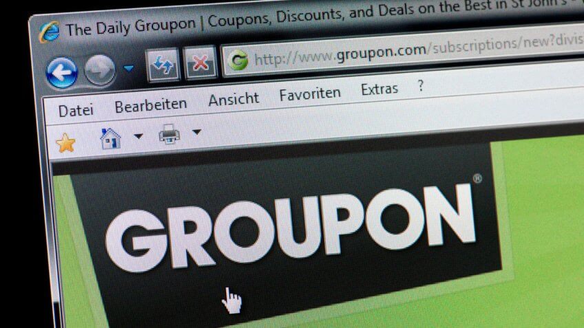 Groupon website