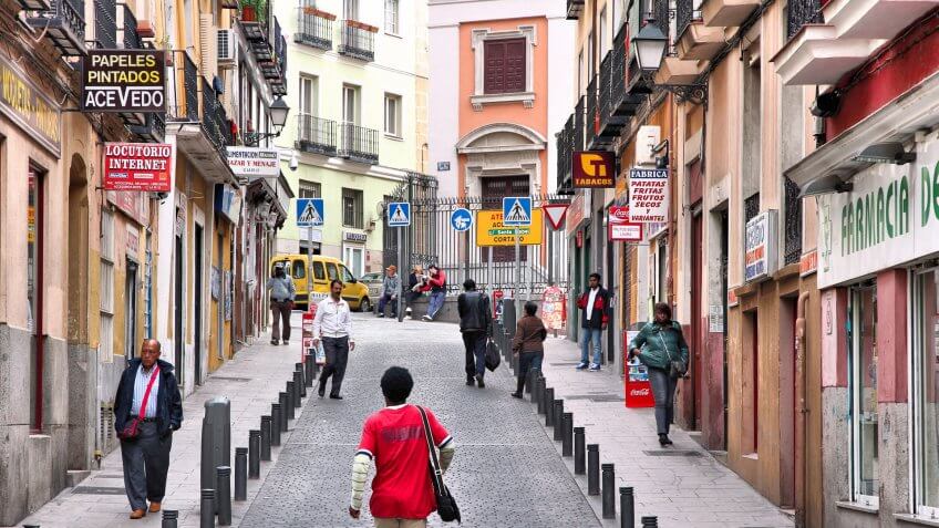 Lavapies Madrid Spain
