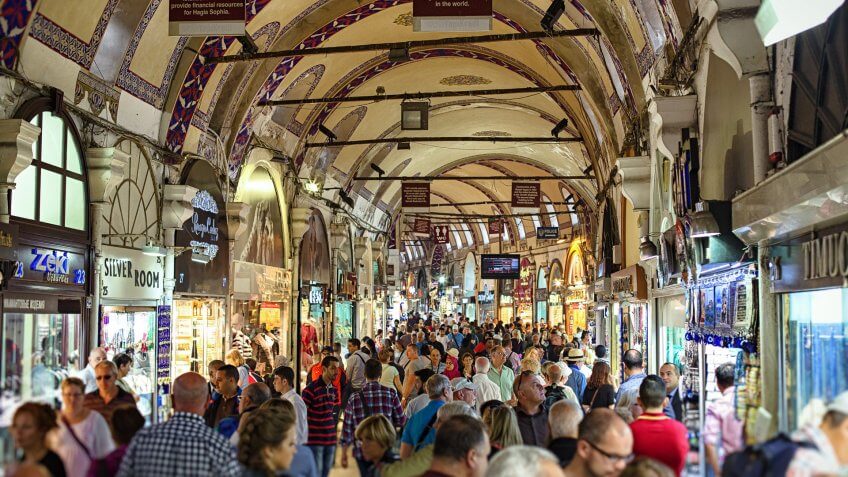 Grand Bazaar Istanbul Turkey