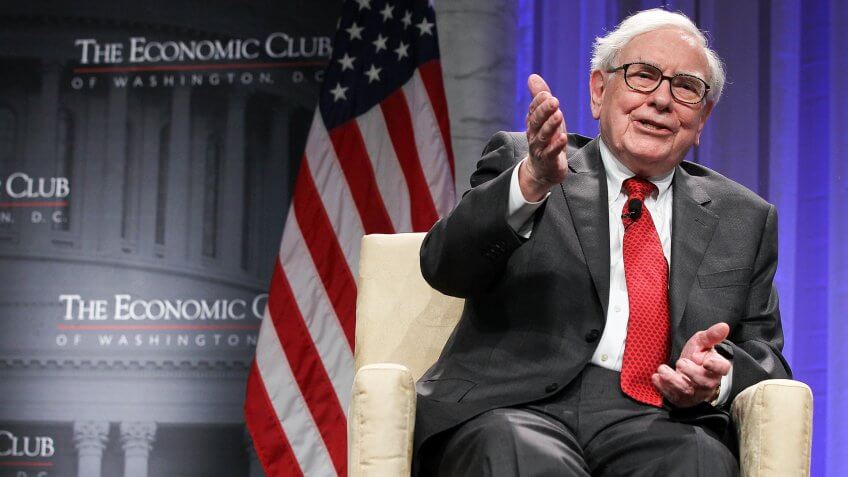WASHINGTON, DC - JUNE 05: Warren Buffett, chairman and CEO of Berkshire Hathaway Inc.