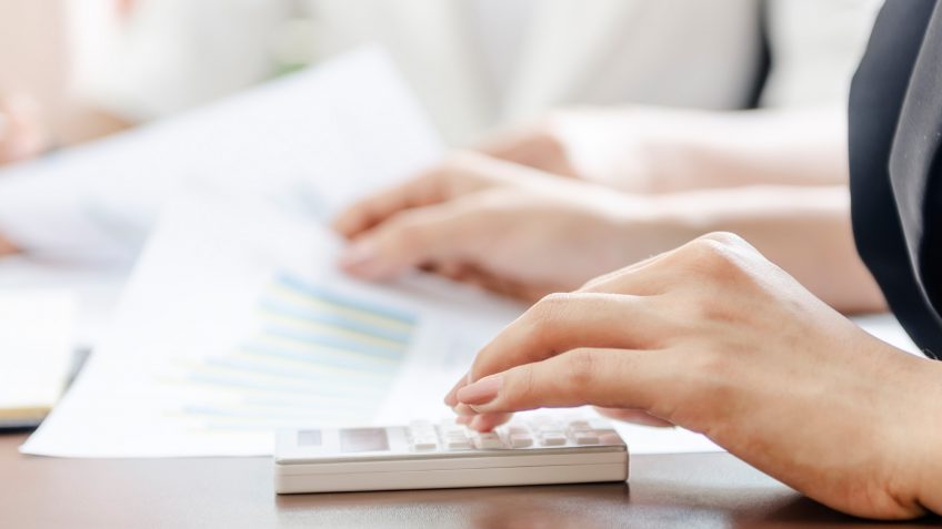 using a calculator for financial planning