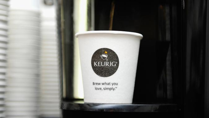 MIAMI BEACH, FL - FEBRUARY 22:  Keurig on display at Southern Kitchen Brunch hosted by Trisha Yearwood, part of The New York Times series during the 2015 Food Network & Cooking Channel South Beach Wine & Food Festival presented by FOOD & WINE at Loews Miami Beach Hotel on February 22, 2015 in Miami Beach, Florida.