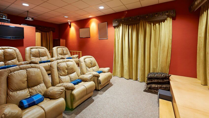 Built-In Home Theater