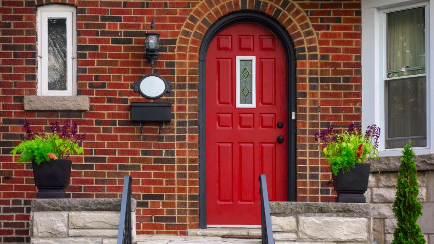 red-front-door