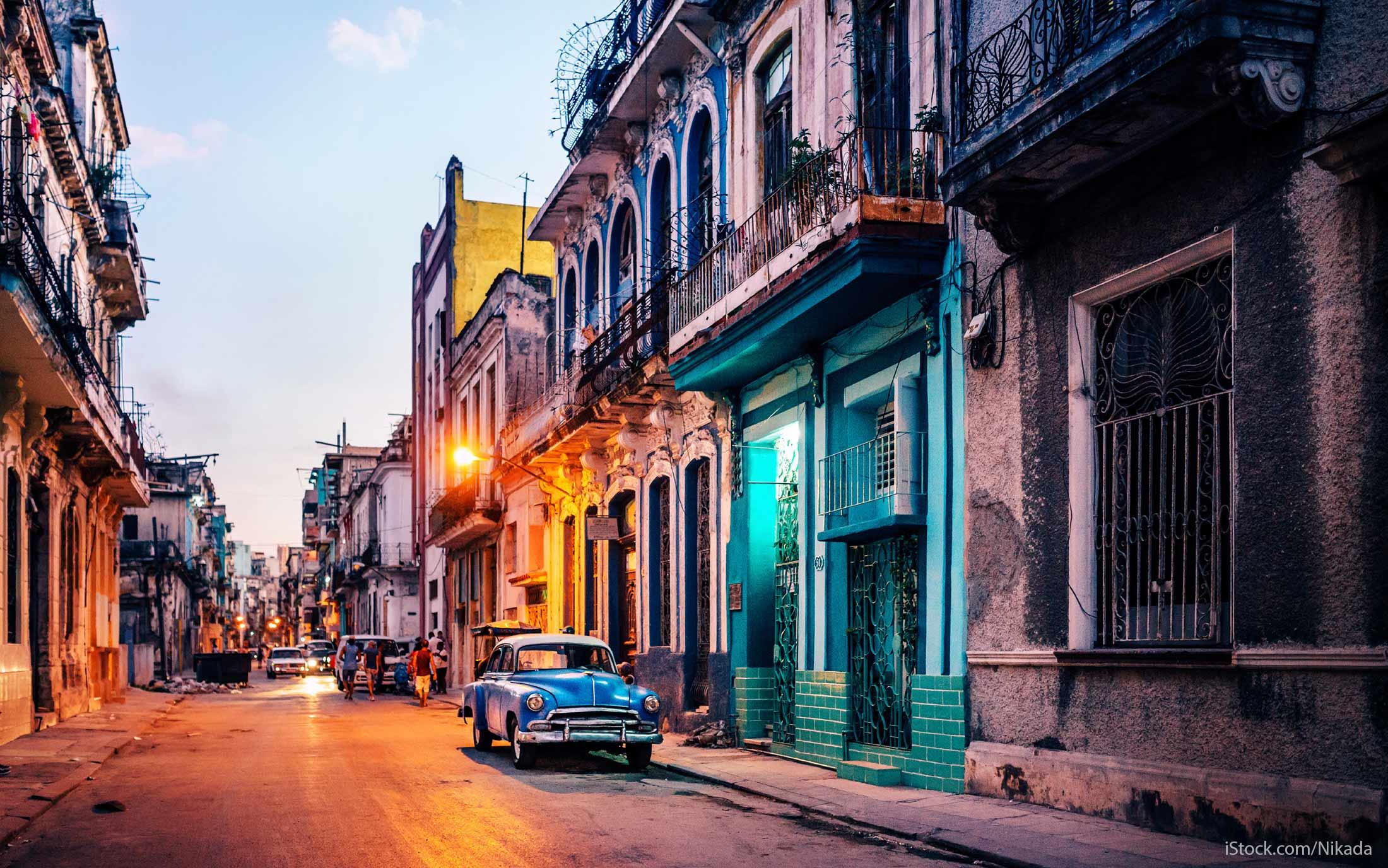 Cuba tourism photo of a street