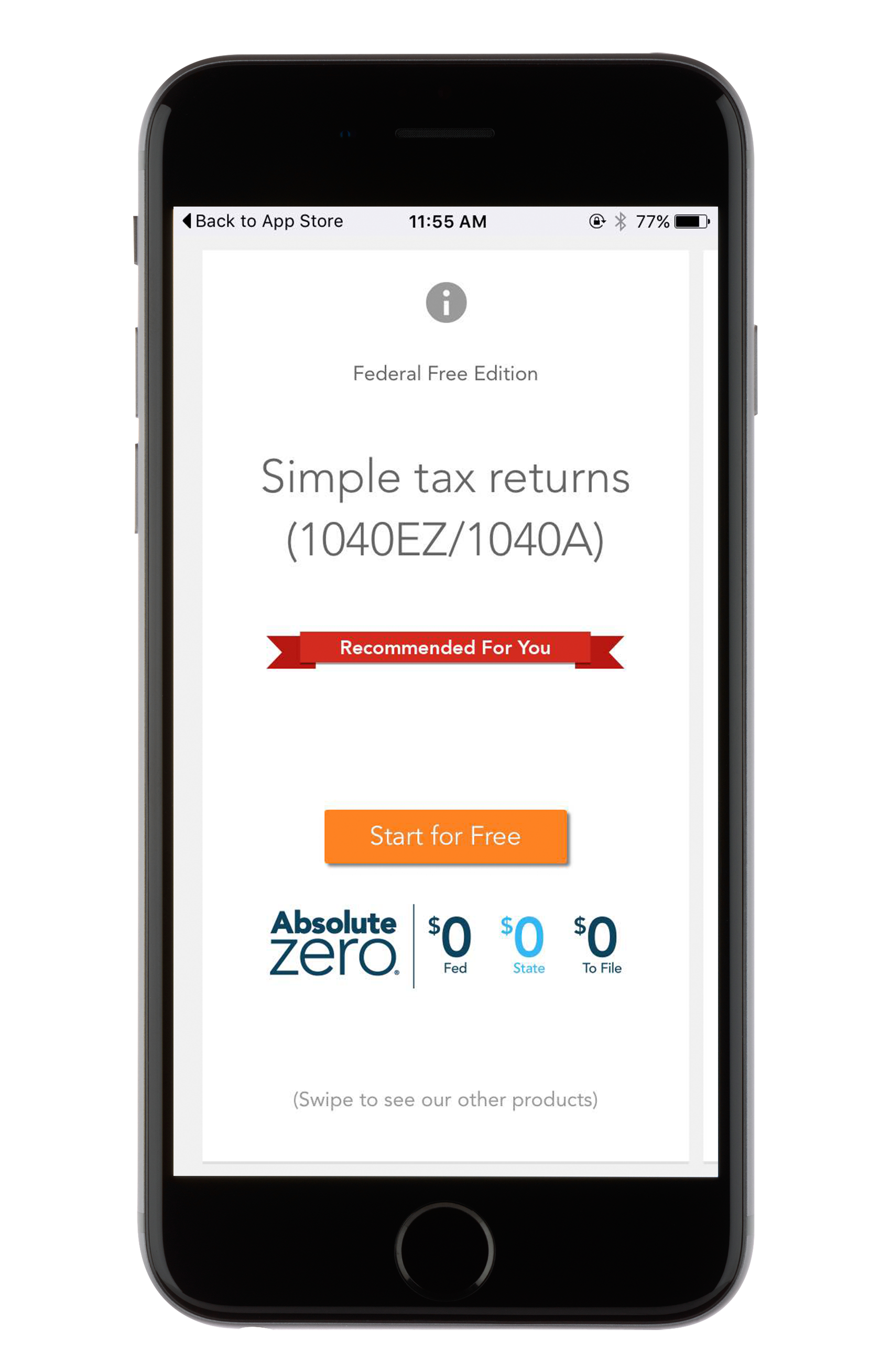 open turbotax app